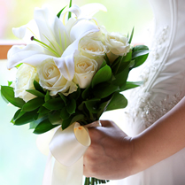 bali bouquet floral wedding