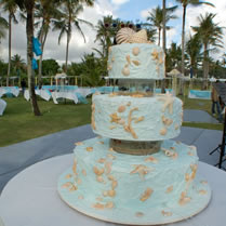 bali cake wedding